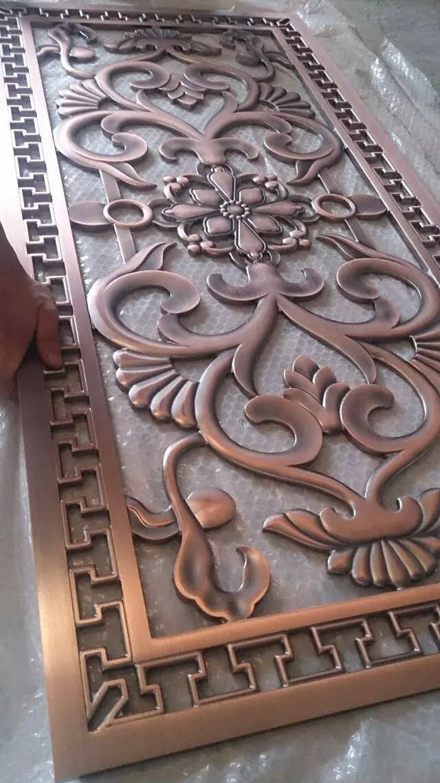 銅門窗加工樣品